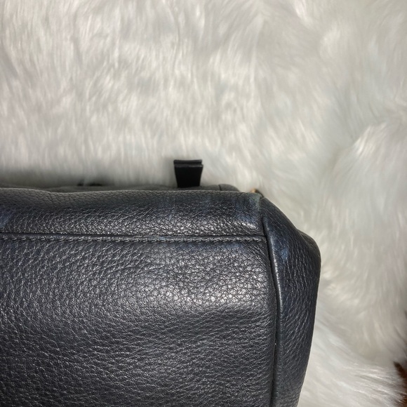 Tory Burch Black Leather Harper Tote Bag - Picture 6 of 11